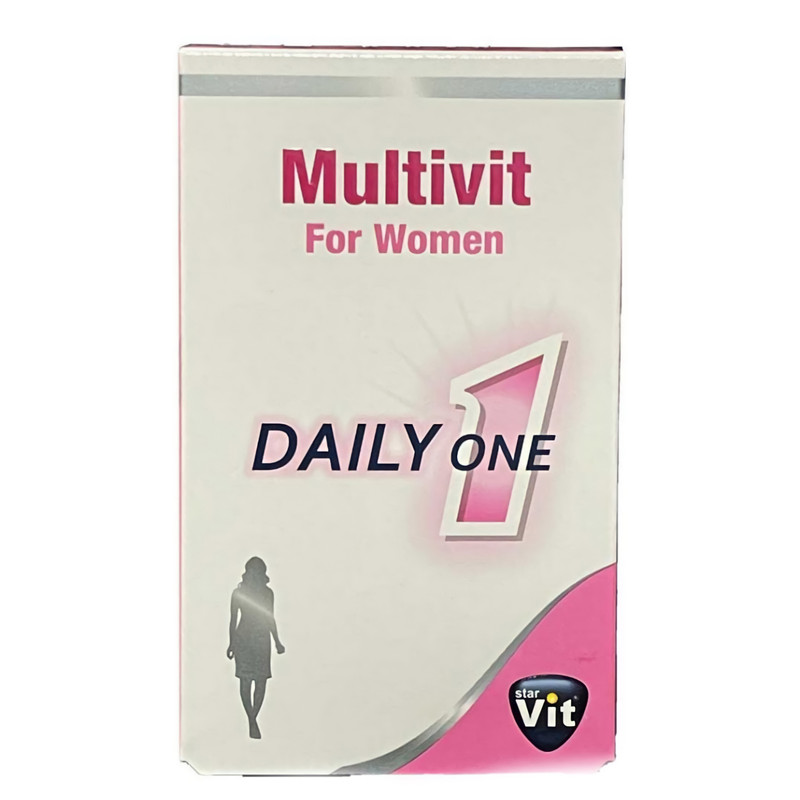 کپسول مولتی ویت بانوان استار ویت بسته 60 عددی