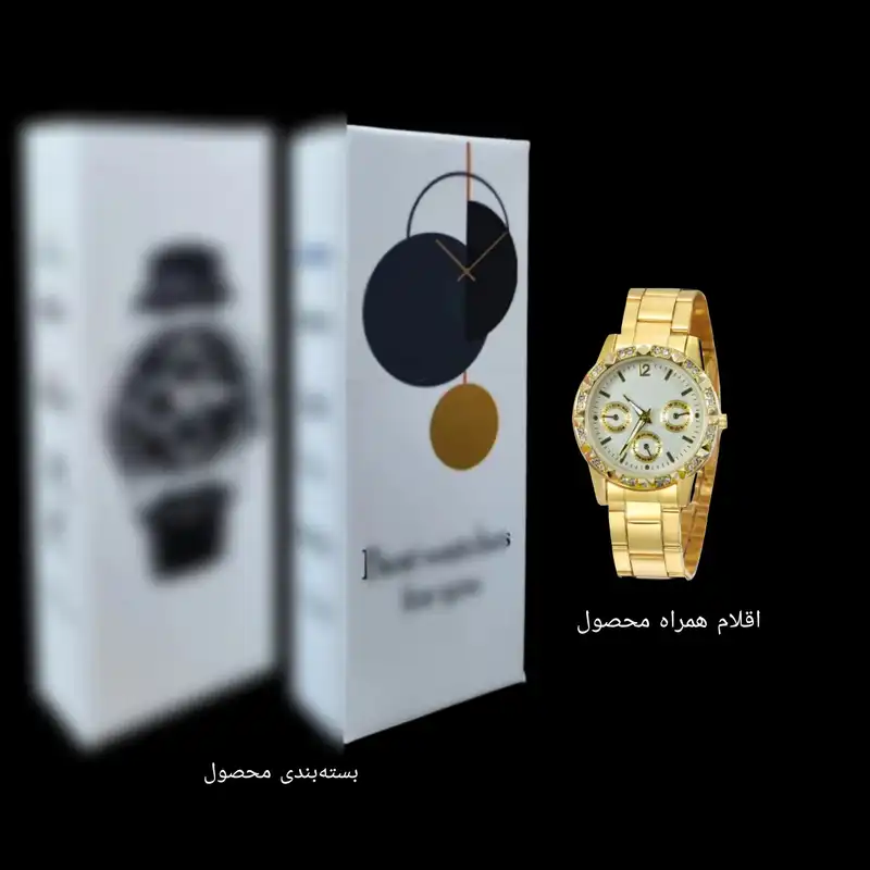 ساعت مچی عقربه ای زنانه مدل کلاسیک تک موتوره بند فلزی کد 1