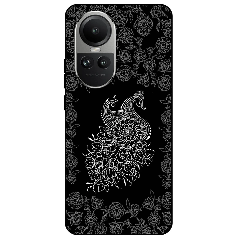 کاور مگافون طرح ققنوس مدل 7425 مناسب برای گوشی موبایل اوپو Reno 10 5G