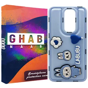 کاور قاب ناب طرح فانتزی دخترانه مدل Labubu مناسب برای گوشی موبایل شیائومی Redmi Note 8 Pro