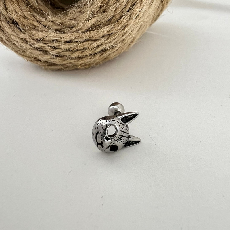 پیرسینگ گوش زنانه مدل گربه کد P4794