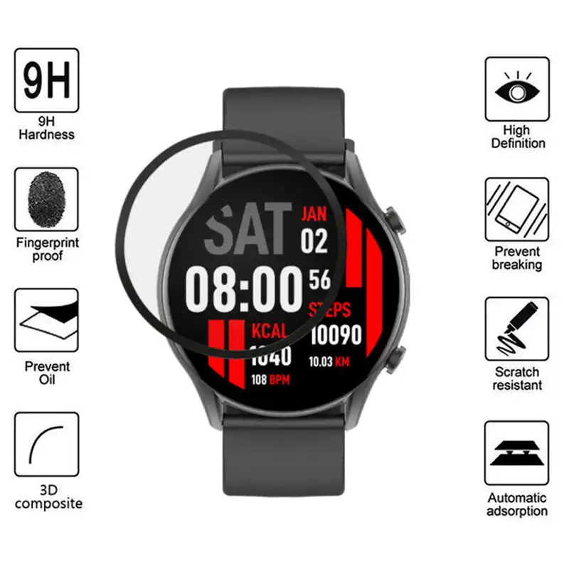 محافظ صفحه نمایش گودزیلا مدل G-PMMA مناسب برای ساعت هوشمند کیسلکت Kr بسته 2 عددی