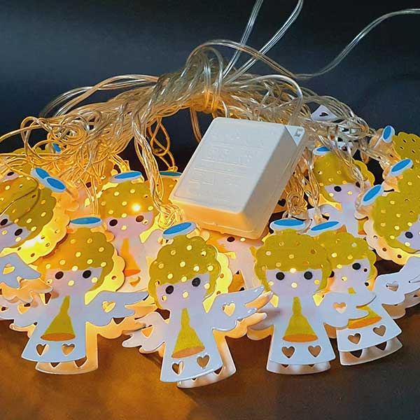 ریسه ال ای دی طرح فرشته فلزی کد MD-100 طول 3.5 متر