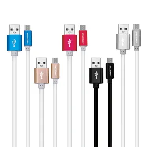 کابل تبدیل USB به microUSB کینگ استار مدل K66 A طول 1.2 متر بسته 5 عددی