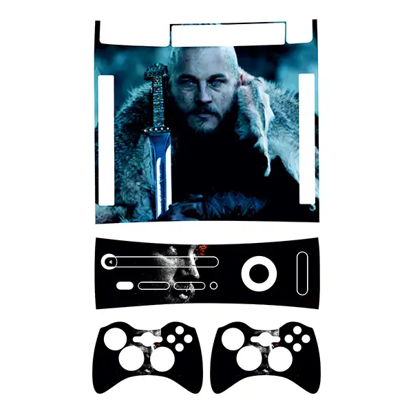 برچسب ایکس باکس 360 آرکید طرح viking کد 01 مجموعه 4 عددی