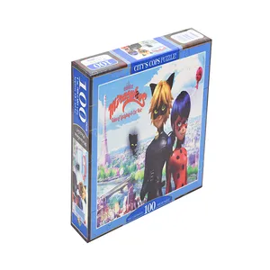 پازل 100 تکه مدل دختر كفشدوزكي کد 8038