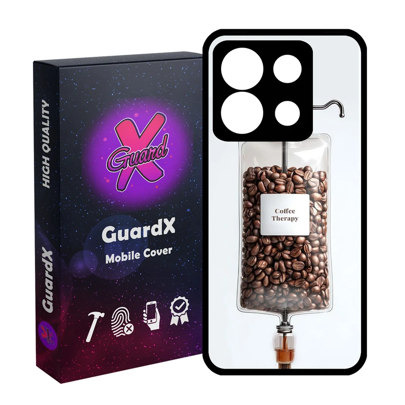 کاور گارد ایکس طرح Coffee مدل 10921 مناسب برای گوشی موبایل شیائومی Redmi Note 13 5G