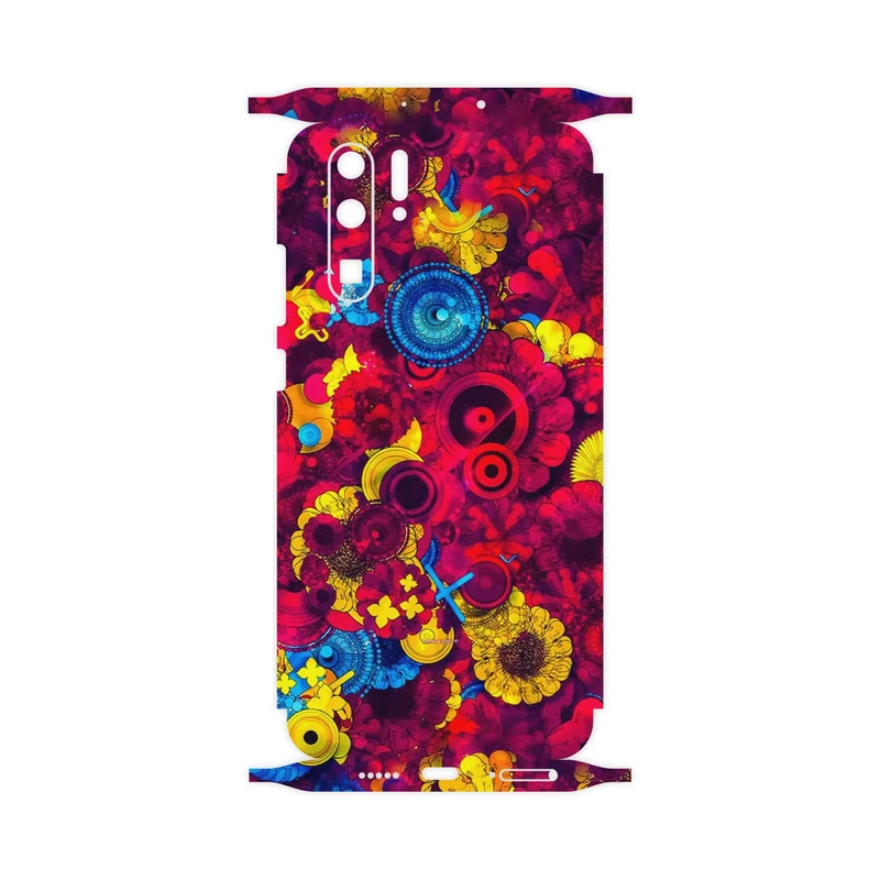 برچسب پوششی ماهوت مدل Vector Flower Garden Digital Art-FullSkin مناسب برای گوشی موبایل هوآوی P30 Pro