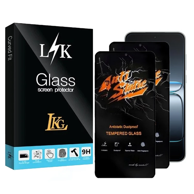 محافظ صفحه نمایش ال کا جی مدل انتی استاتیک مناسب برای گوشی موبایل وان پلاس Ace 5 Racing 5G / سامسونگ Galaxy A71