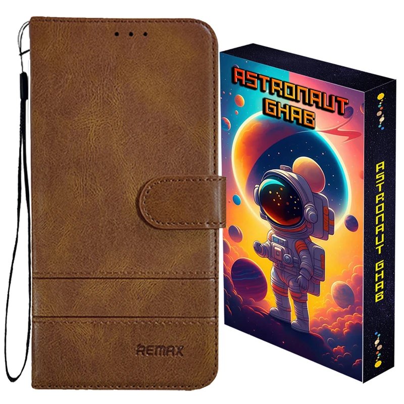 کیف کلاسوری استرونات قاب مدل چرمی طرح RM مناسب برای گوشی موبایل شیائومی Redmi Note 11S / Redmi Note 11 4G