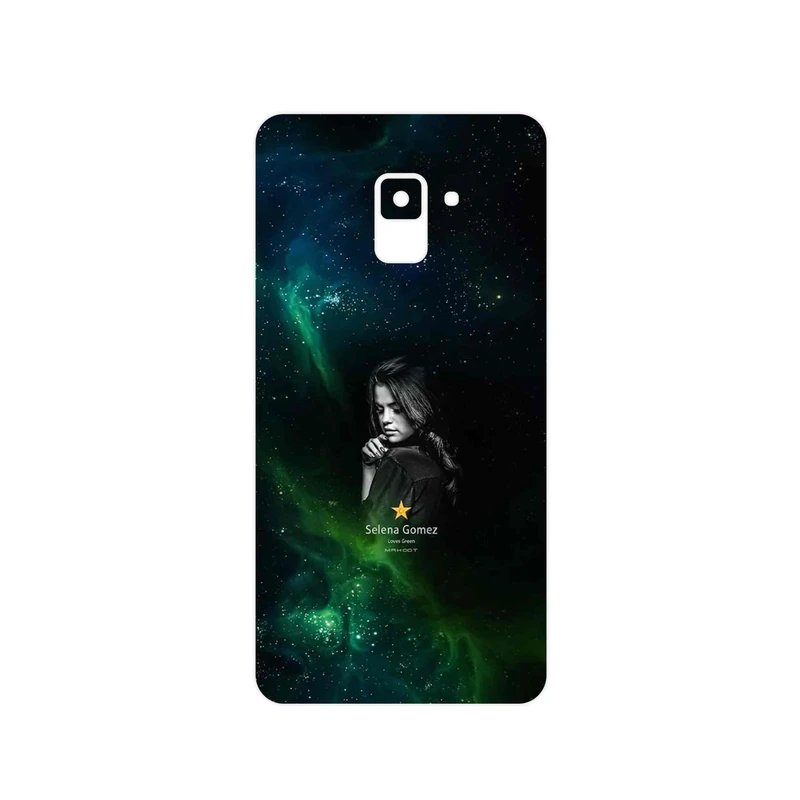برچسب پوششی ماهوت مدل Selena Gomez مناسب برای گوشی موبایل سامسونگ Galaxy A8 Plus 2018