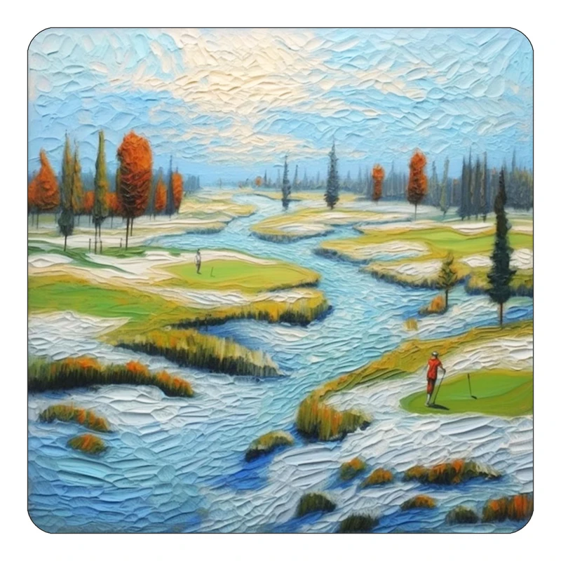 مگنت کاکتی طرح نقاشی رنگ روغن مدل mp70521