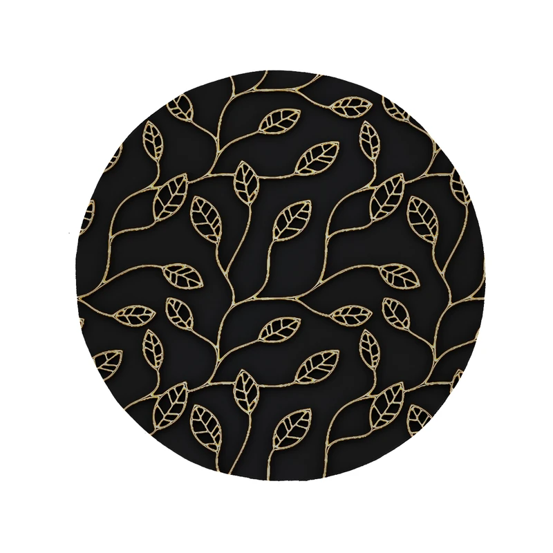 پادری مدل دایره طرح کلاسیک کد 8875 سایز 90 × 90 سانتی متر