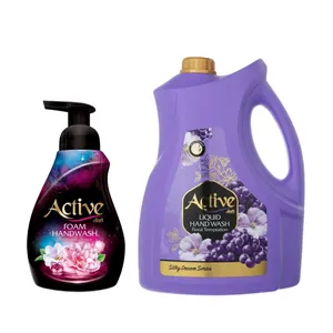 مایع دستشویی اکتیو مدل Floral Templation وزن 3750 گرم به همراه مایع دستشویی اکتیو مدل flower وزن 500 گرم