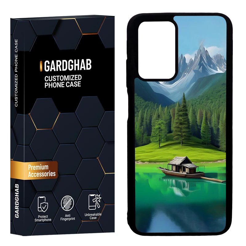 کاور گارد قاب مدل دور ژله ای هنری مناسب برای گوشی موبایل شیائومی Redmi 10 2022