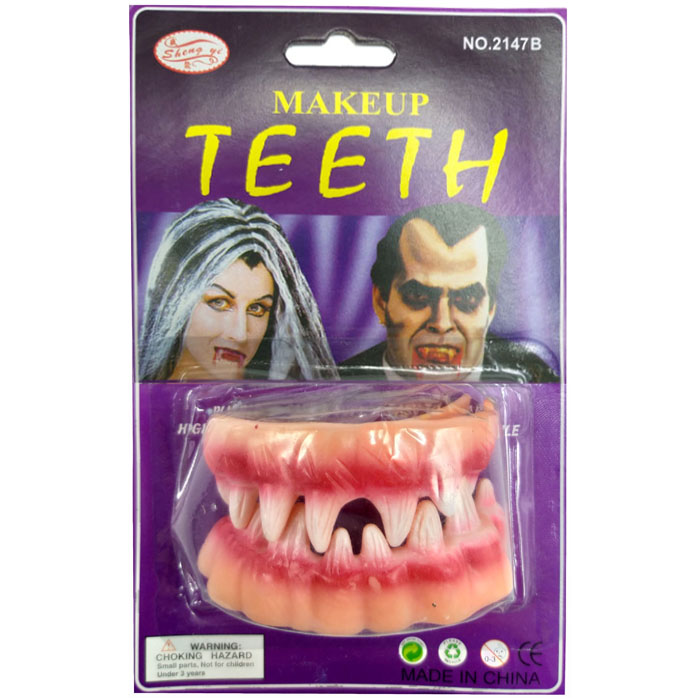 ابزار شوخی مدل دندان دراکولا