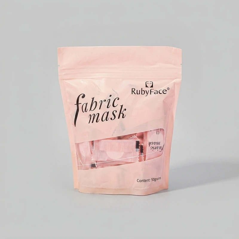 قرص ماسک ورقه ای صورت روبی فیس مدل Fabric بسنه 50 عددی