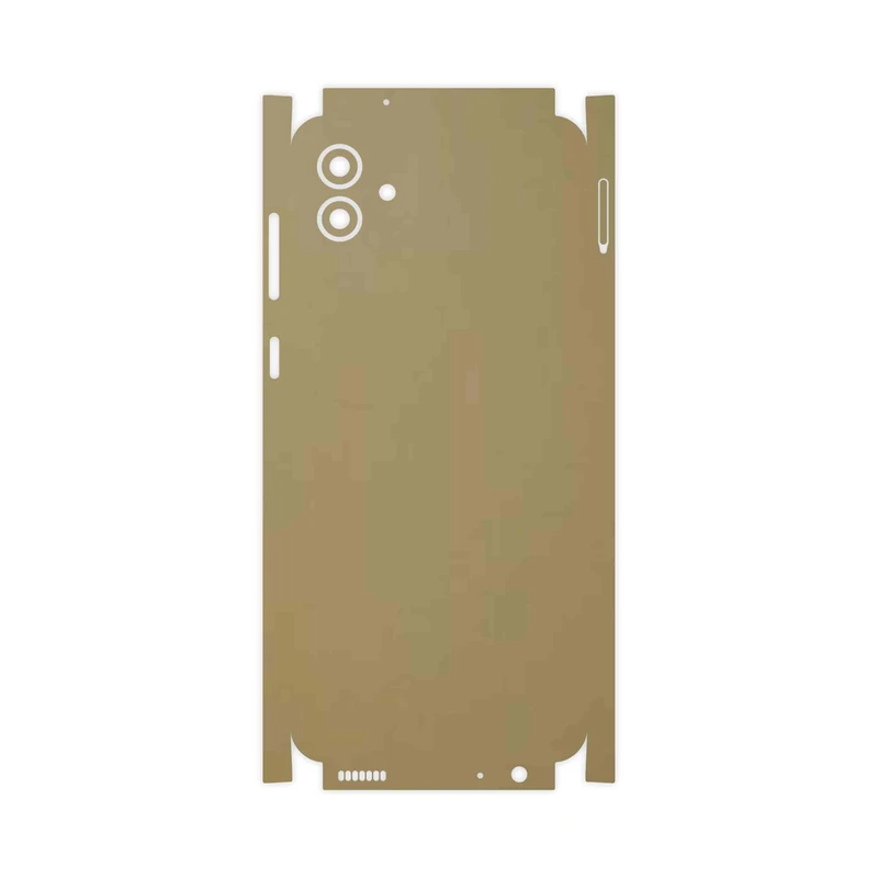 برچسب پوششی ماهوت مدل Matte-Gold-FullSkin مناسب برای گوشی موبایل سامسونگ Galaxy A04