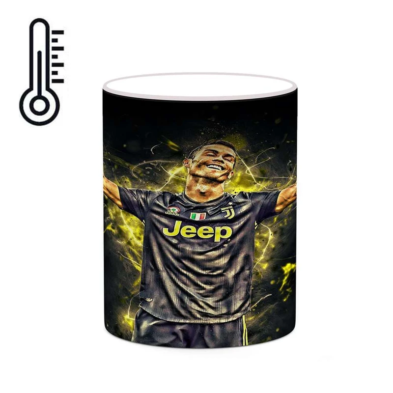 ماگ حرارتی کاکتی مدل کریستیانو رونالدو کد mgh24807