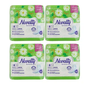 نوار بهداشتی ناولتی مدل Maxi Maghreb flowers مجموعه 4 عددی