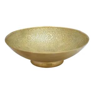  کاسه برنجی مدل شکوفه کد s20