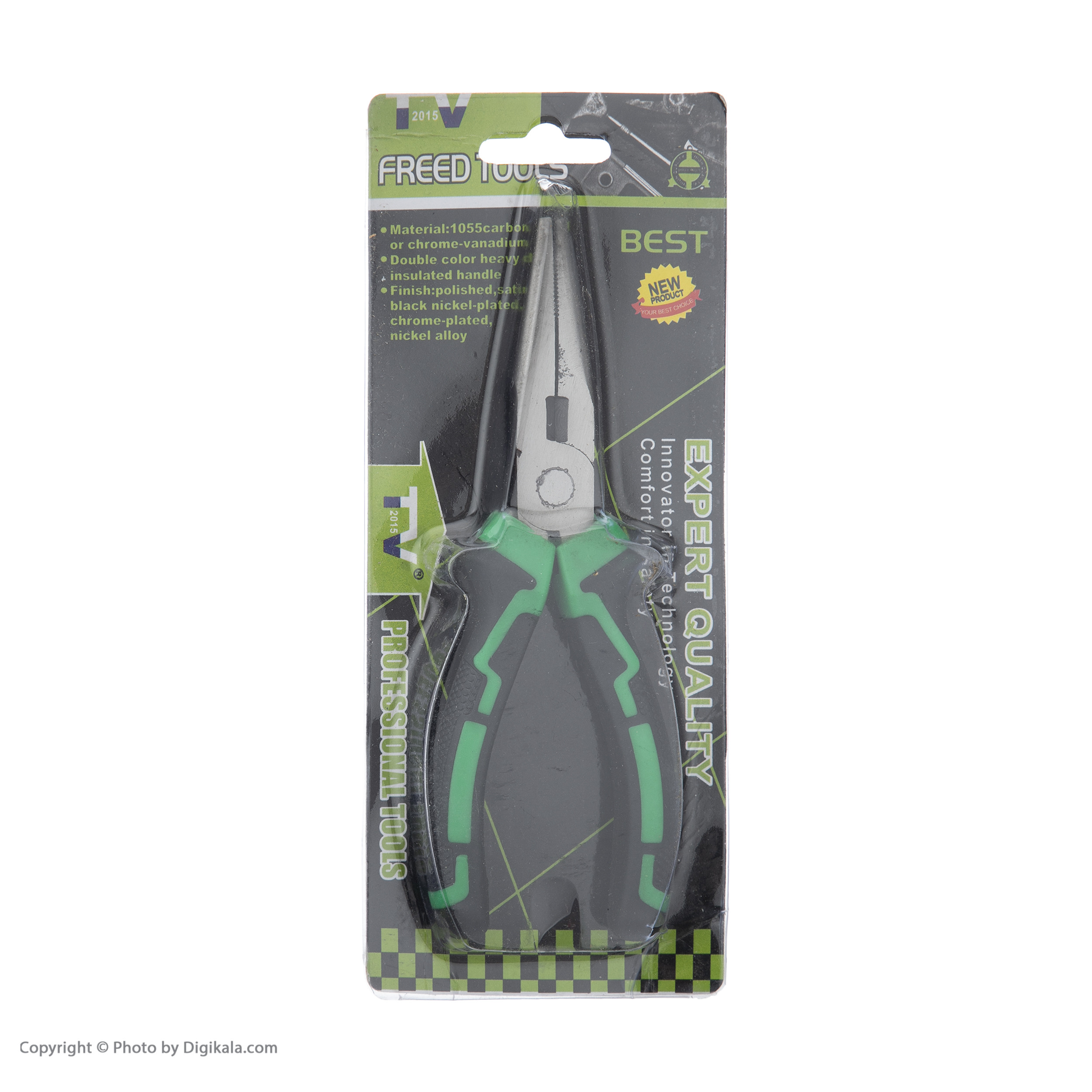 انبر دم باريک فرد تولز مدل TV2015 سايز 6.5 اينچ