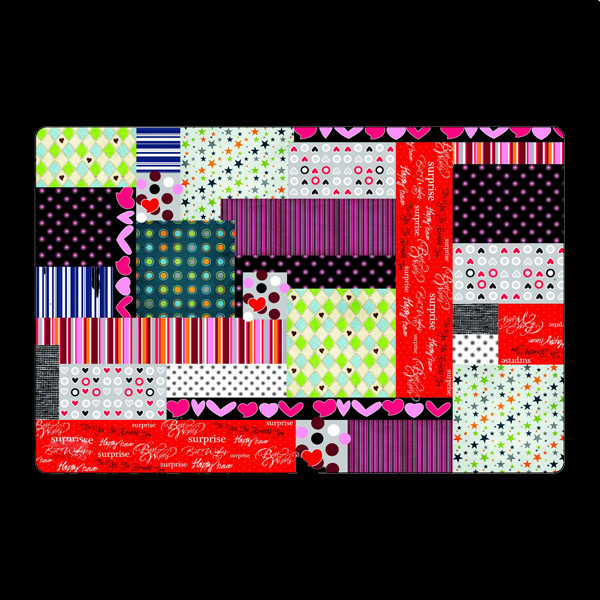 کاغذ کادو تیما مدل Carpet مجموعه 4 عددی