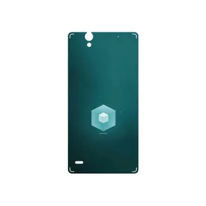 MAHOOT Minimal Cube icon Cover Sticker for Sony Xperia C4