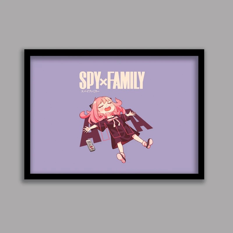 تابلو مدل انیا فورجر انیمه اسپای ایکس فمیلی Spy x Family کد LA-G10367-2