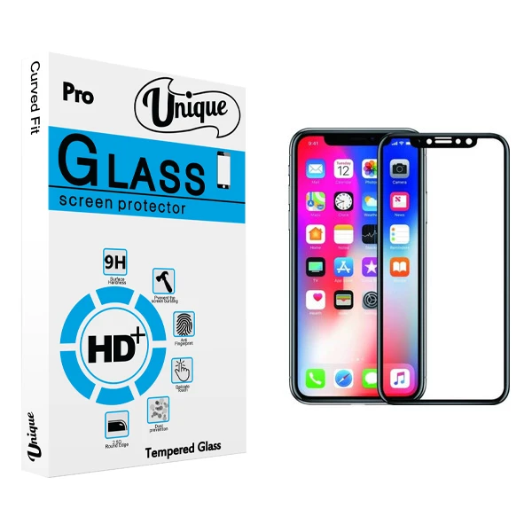 محافظ صفحه نمایش يونيک مدل +Clear مناسب برای گوشی موبایل اپل iphone X