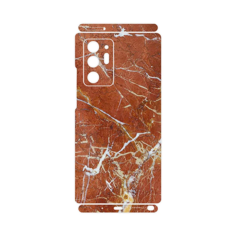 برچسب پوششی ماهوت مدل Red Marble-FullSkin مناسب برای گوشی موبایل سامسونگ Galaxy Note 20 Ultra