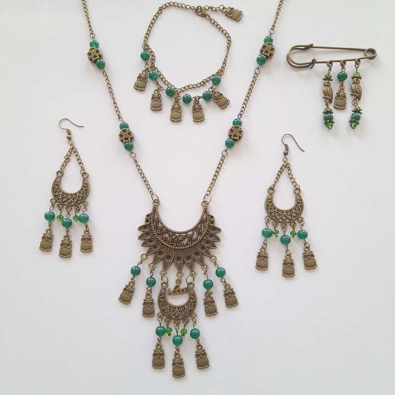 نیم ست زنانه مدل طاووس