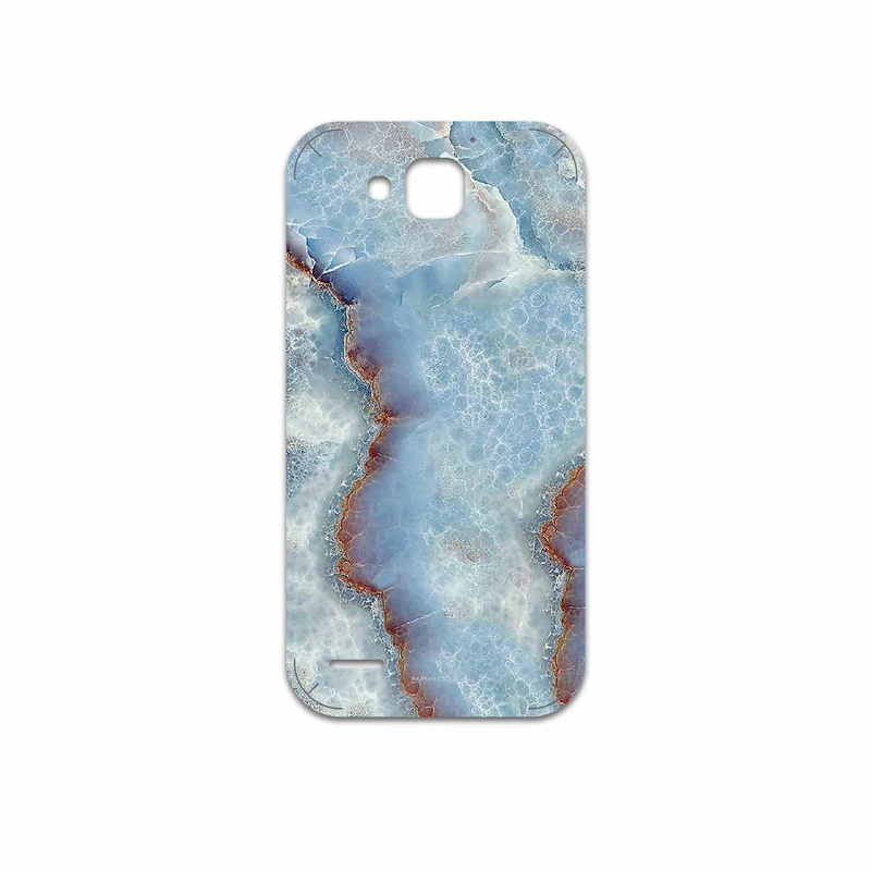 برچسب پوششی ماهوت مدل Blue Ocean Marble مناسب برای گوشی موبایل آنر 3X G750