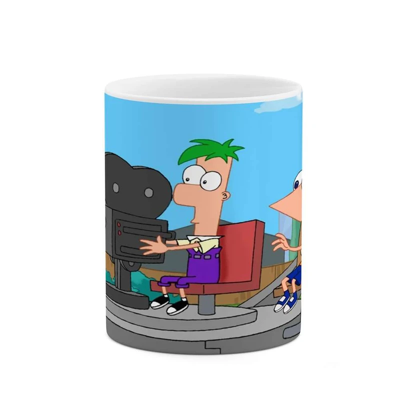 ماگ کاکتی مدل کارتون Phineas And Ferb کد mgh22929