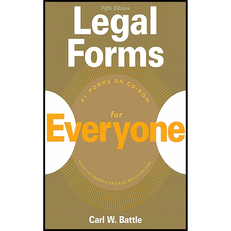 کتاب Legal Forms for Everyone اثر Carl W. Battle انتشارات Allworth