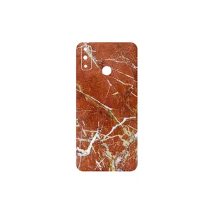 MAHOOT Red Marble Cover Sticker for Huawei Y8s