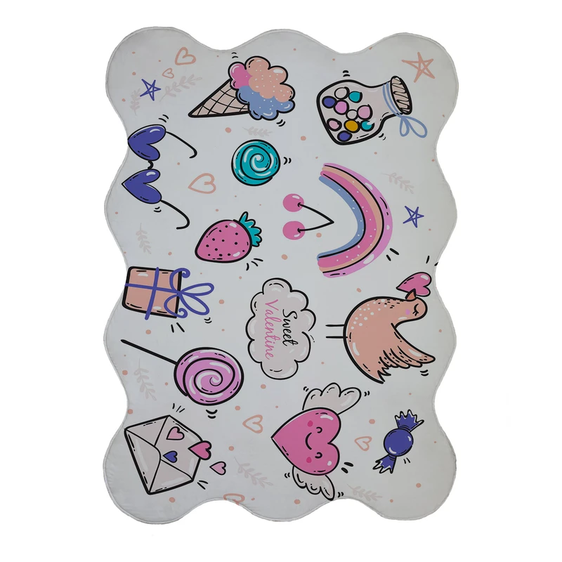 پادری مدل دالبر طرح اتاق کودک کد 8479 سایز 80x110 سانتی متر 