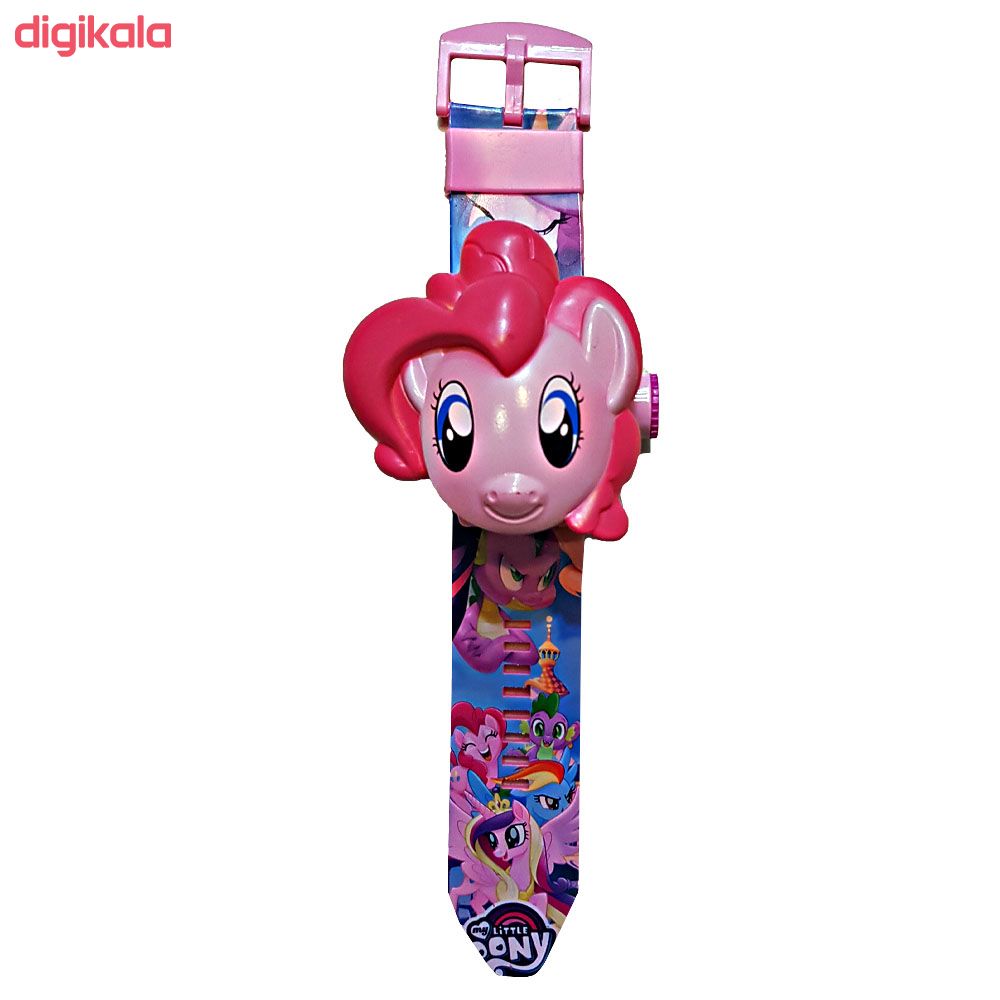 ساعت اسباب بازی طرح پونی مدل pony01 main 1 2