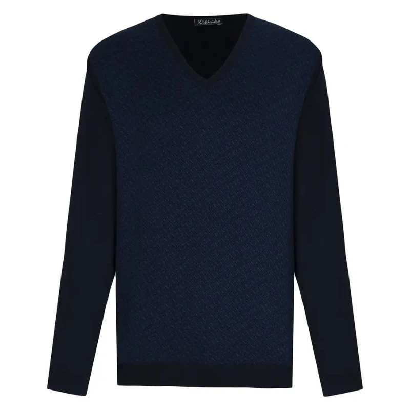 پلیور یقه هفت مردانه مدل 285