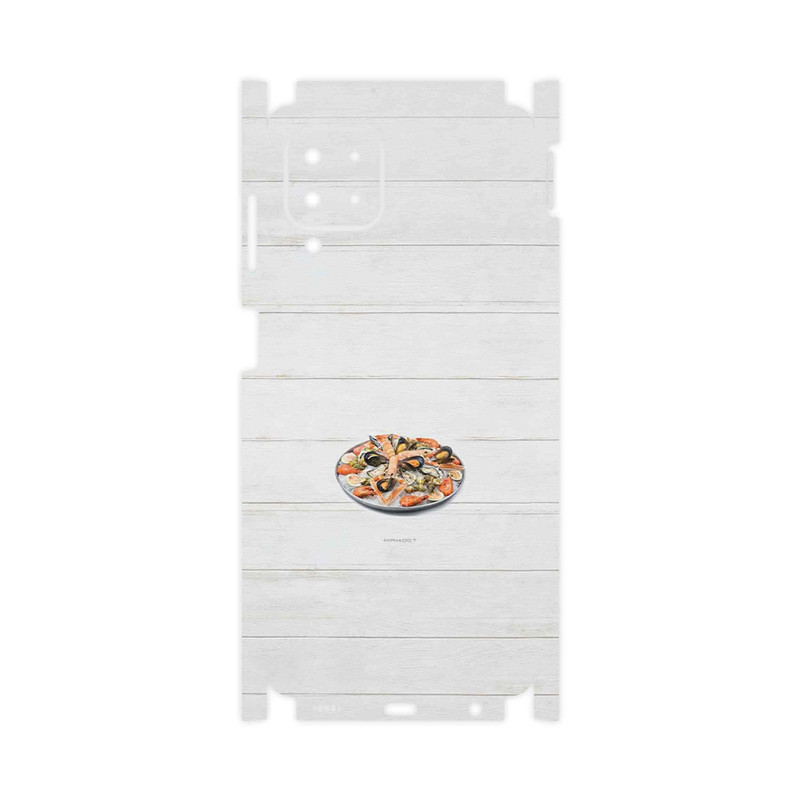 برچسب پوششی ماهوت مدل Seafood-FullSkin مناسب برای گوشی موبایل سامسونگ Galaxy M22