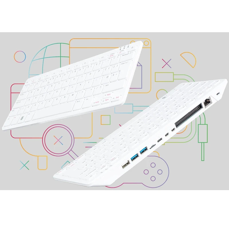 عکس شماره 9 : برد رزبری پای مدل pi 500 8gb