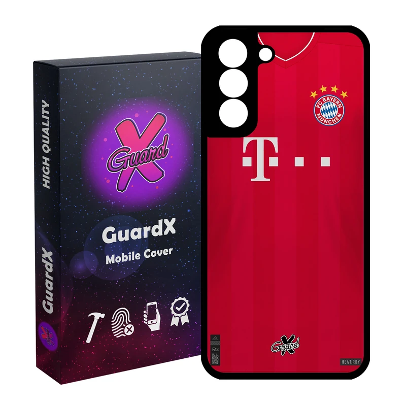 کاور گارد ایکس طرح بایرن مونیخ مدل Glass10231 مناسب برای گوشی موبایل سامسونگ Galaxy S21 FE
