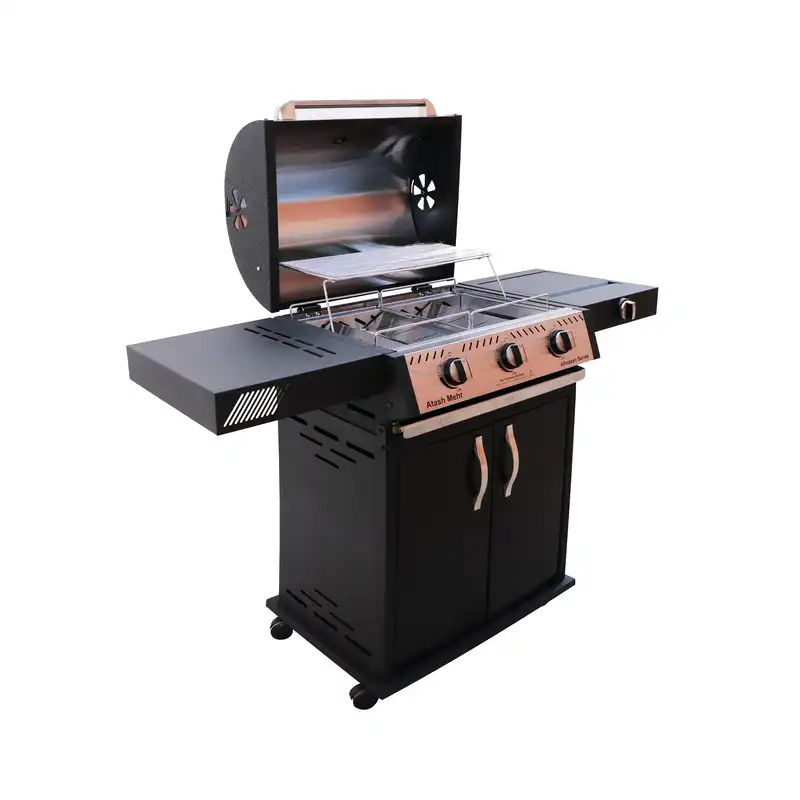 باربیکیو آتش مهر مدل گازی افروزش کد 103-60