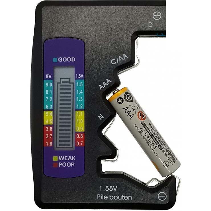 تستر باتری مدل UNIVERSAL BATTERY TESTER عکس شماره 2