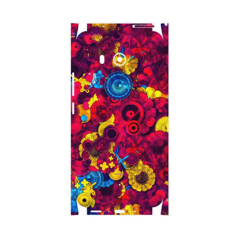 برچسب پوششی ماهوت مدل Vector Flower Garden Digital Art-FullSkin مناسب برای گوشی موبایل اچ تی سی U11