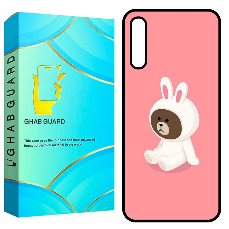  کاور قاب گارد طرح خرسی مدل GCHPA50 مناسب برای گوشی موبایل سامسونگ Galaxy A50 / A50s / A30s