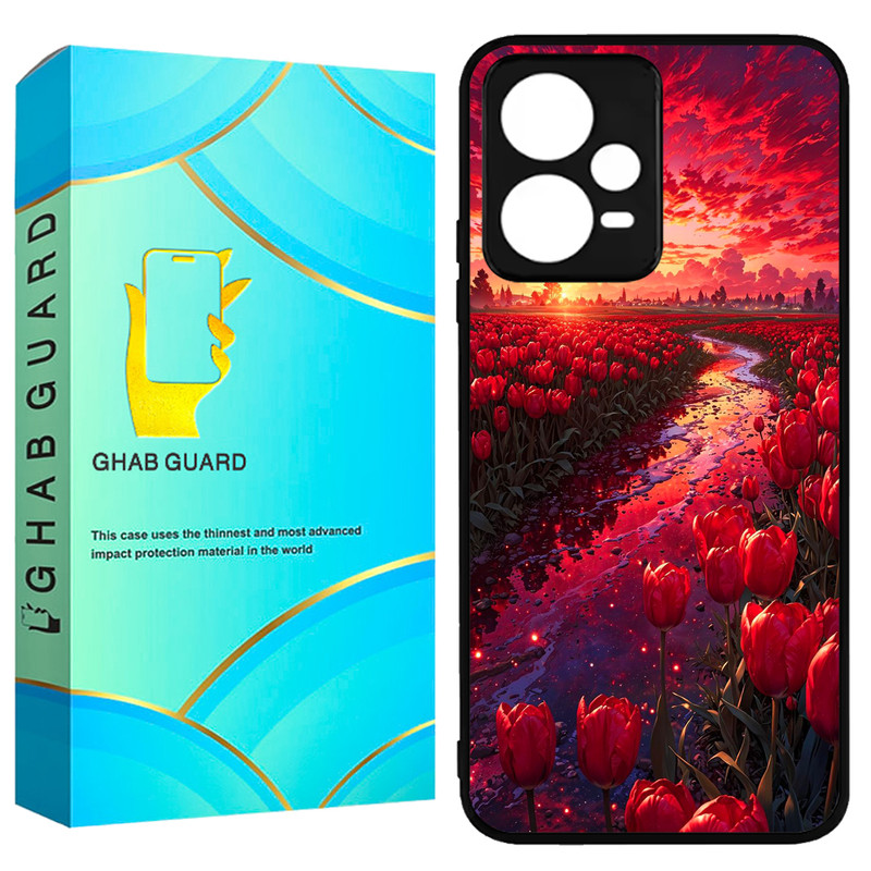 کاور قاب گارد طرح گل مدل GCHPX5P مناسب برای گوشی موبایل شیائومی Poco X5 Pro 5G