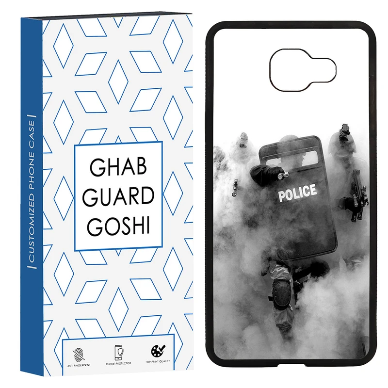 کاور قاب گارد گوشی طرح police کد TPU-136 مناسب برای گوشی موبایل سامسونگ Galaxy A7 2016 / A710