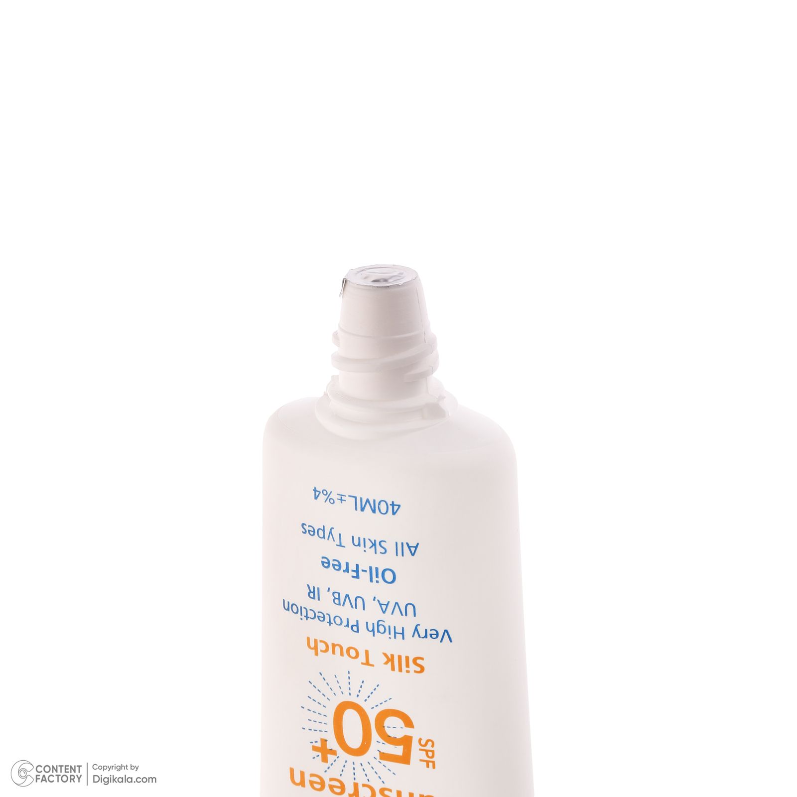 کرم ضد آفتاب بدون رنگ صورت سری کیت SPF50 مدل Silk Touch مناسب برای انواع پوست‌ حجم 40 میلی‌ لیتر -  - 3