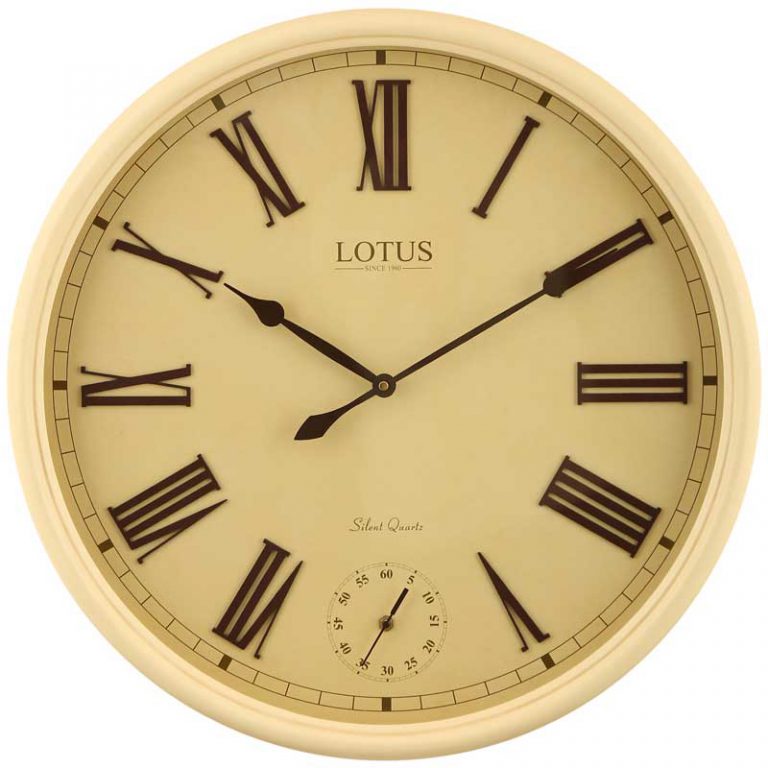 ساعت دیواری لوتوس مدل بورلی هیلز کد 152